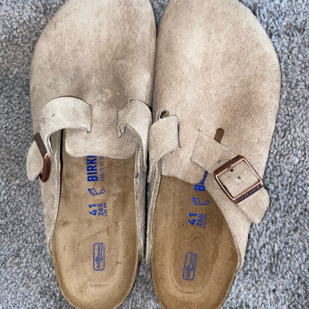 Birkenstocks Boston (taupe)